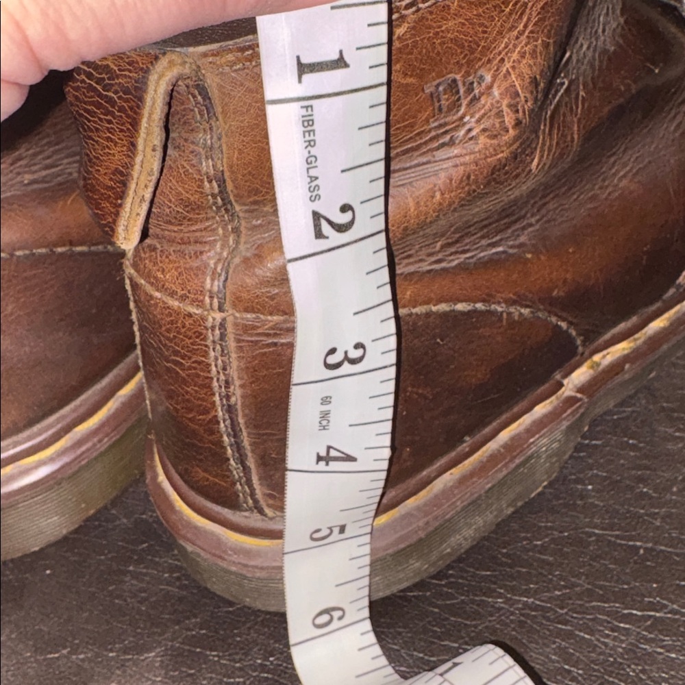 Doc Marten brown leather boots made in England EU size 45, US size 12 - Picture 14 of 15
